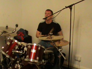 Phil Drums & Vocals... They All Sing Except Me for Now!